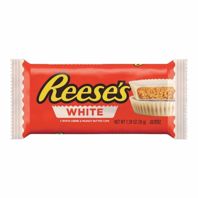 Reese’s Chocolat Blanc et Beurre de Cacahuète – 39 g