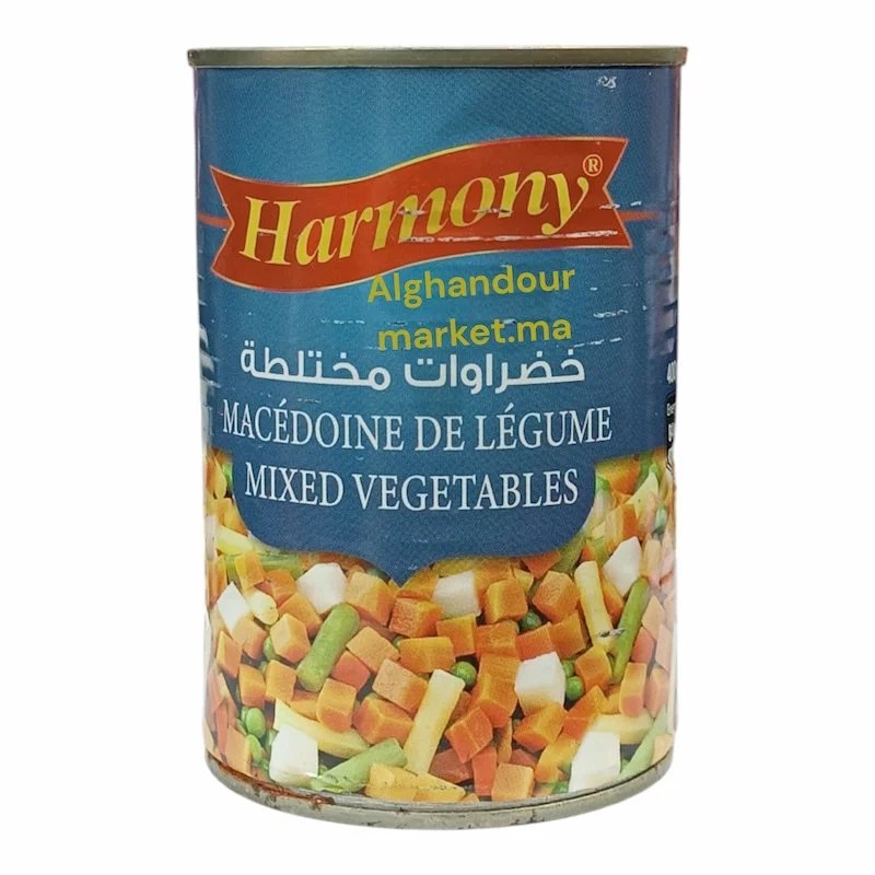 Macédoine de légumes Harmony 400 gm