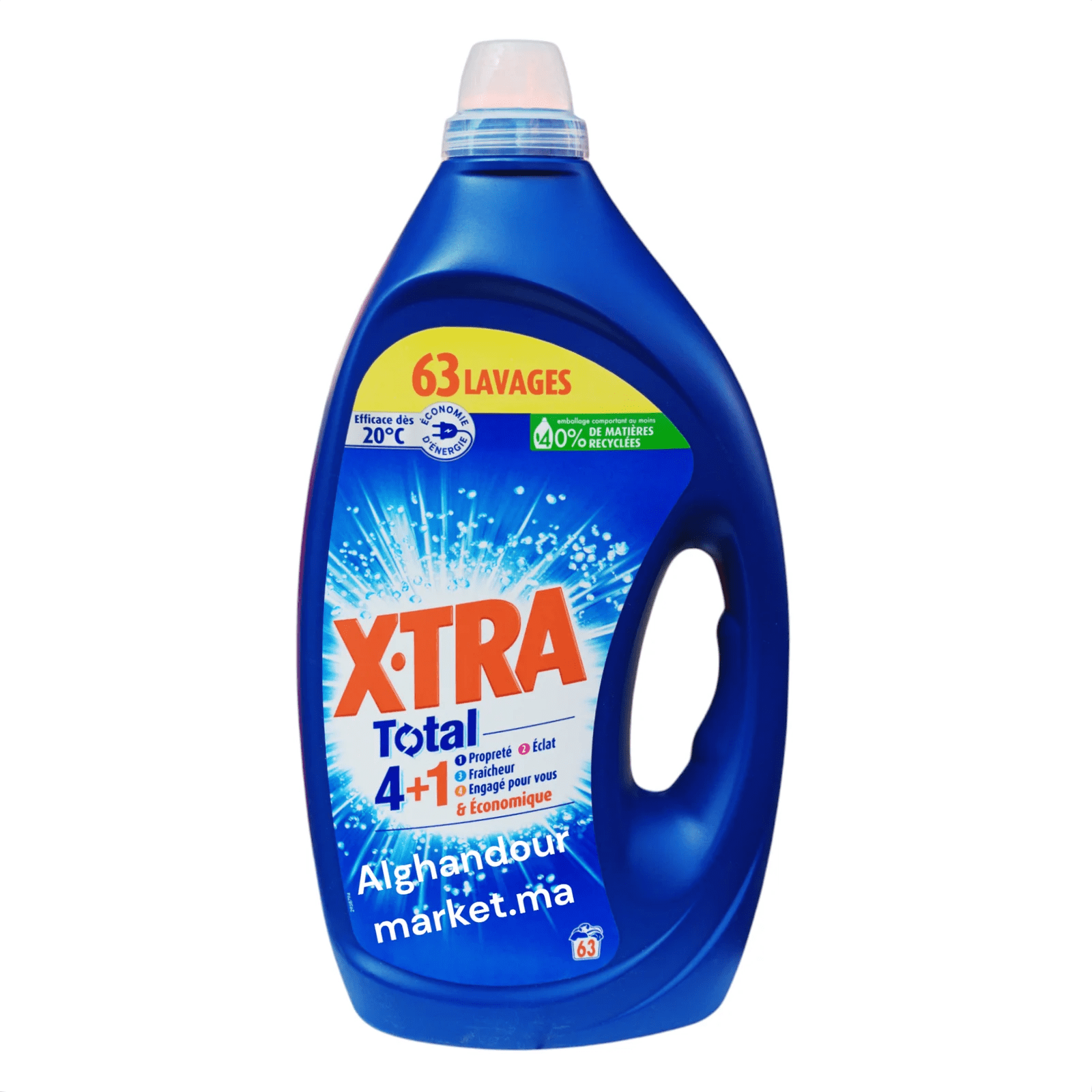 Lessive Liquide Total 4en1 X-TRA – 2.95L