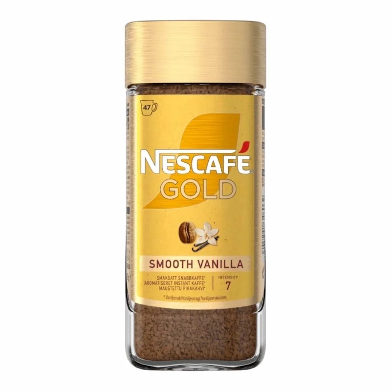 Nescafé Gold Blend Café Instantané Arôme Vanille Intensité 7 – 95g