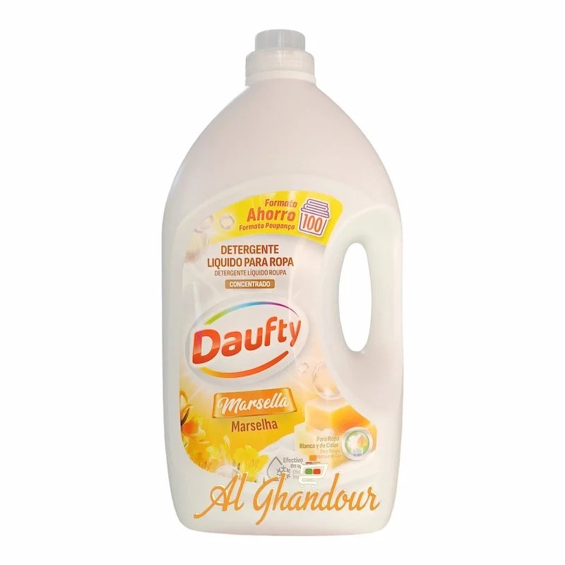 Daufty Détergent Gel au Savon de Marseille – 100 Lavages