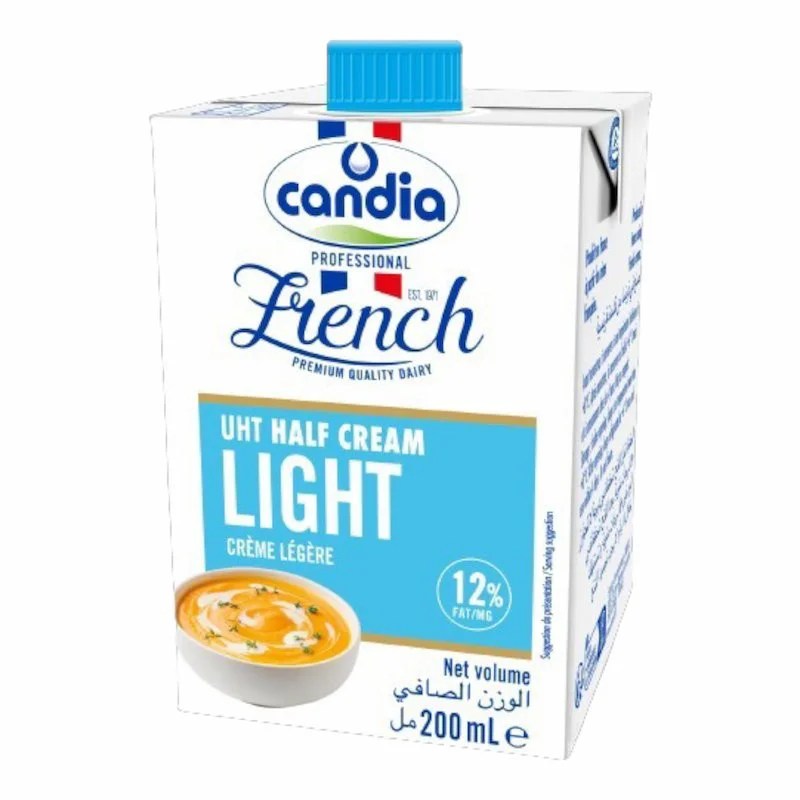 Creme UHT Légère 12% Candia – 200 ml