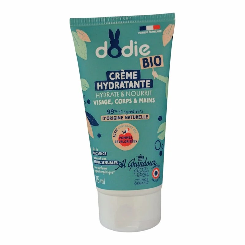 Dodie Creme Hydratante Certifiée Bio – 75 ml