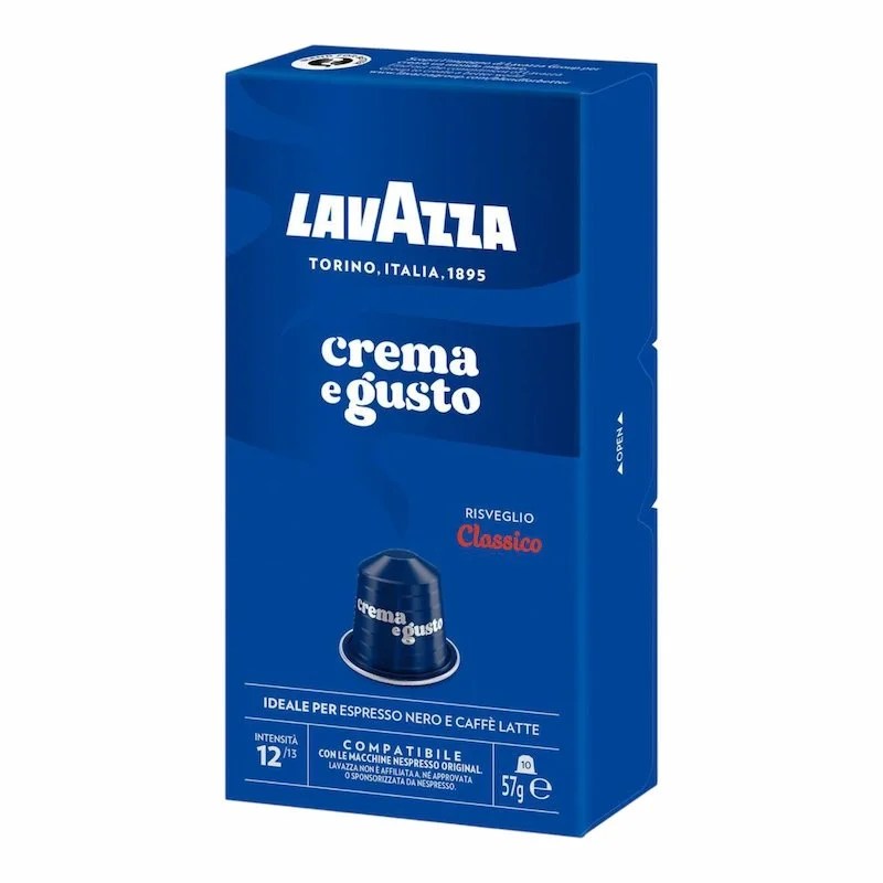 Lavazza Crema e Gusto Classico Intensity 12/13 – 10 Capsules