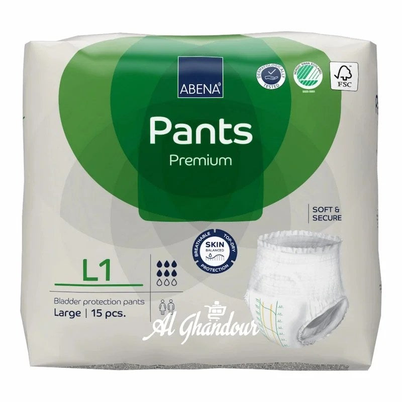 ABENA Pants Premium L1 – 15 pièces