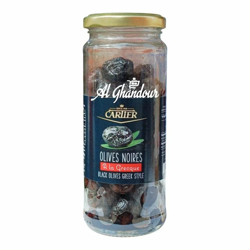 Olives Noires à la Grecque – 200g