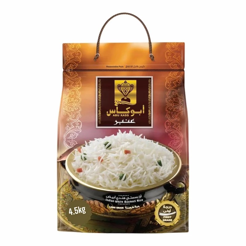 Abu Kass Amber XXL – Riz Basmati 4,5 kg