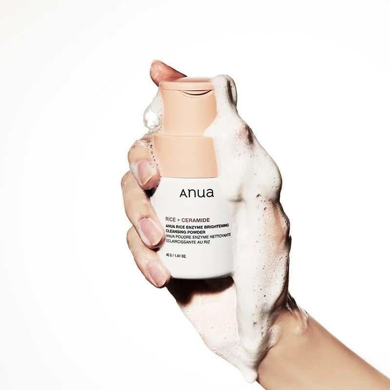 ANUA – Rice Enzyme Brightening Cleansing Powder 40g