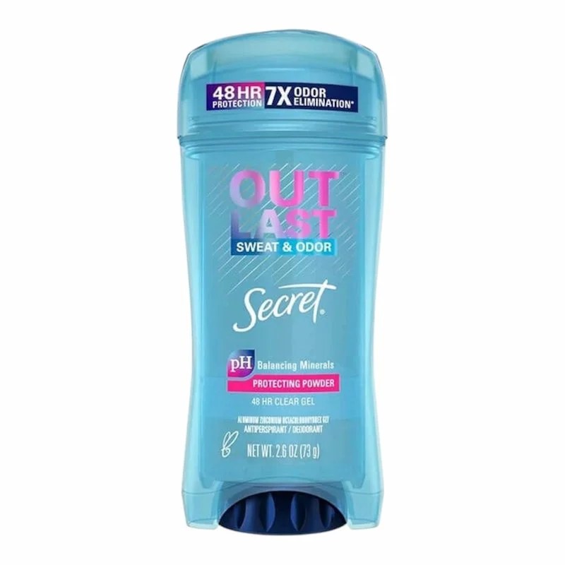 SECRET | Outlast Clear Gel Déodorant Protecting Powder – 73g
