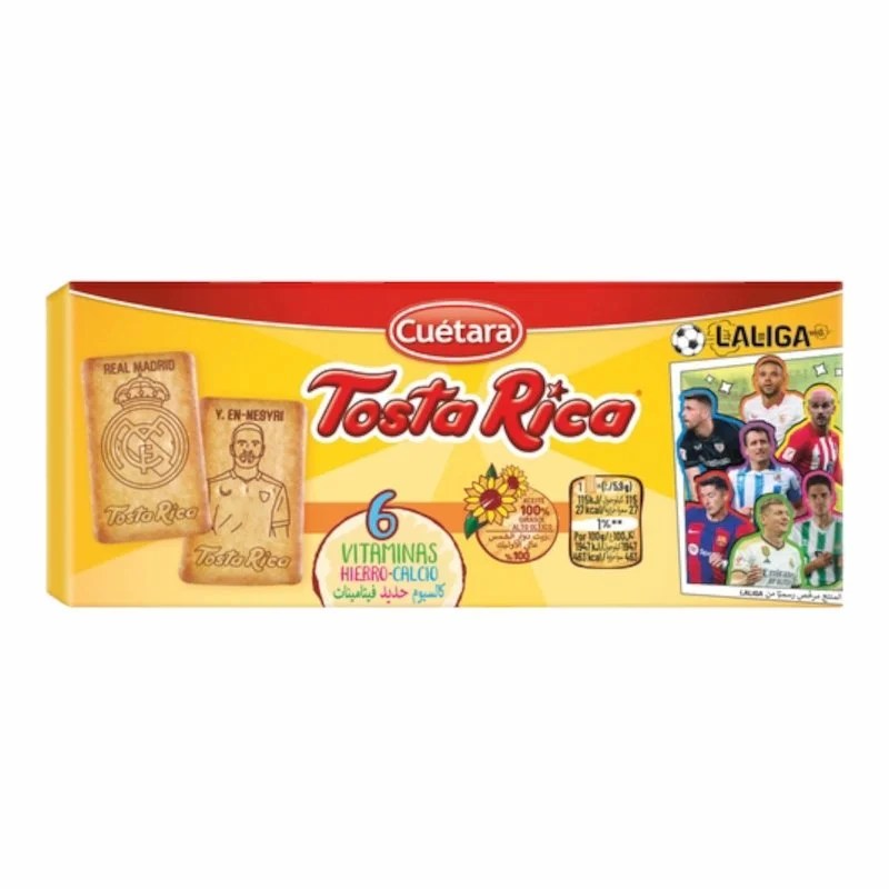 Biscuits TostaRica – Cuétara – 190 g