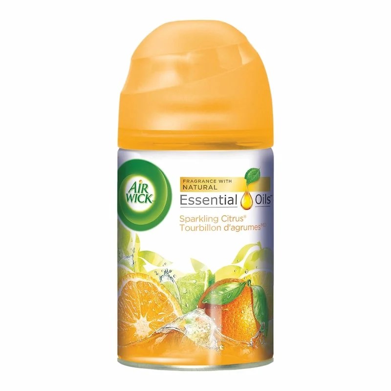 Airwick Désodorisant d’Air Recharge Freshmatic Sparkling Citrus – 250 ml
