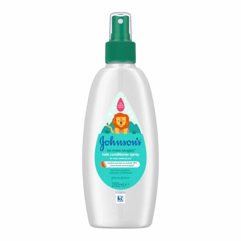 Spray après-shampoing Johnson’s No More Tangles Kids 200 ml