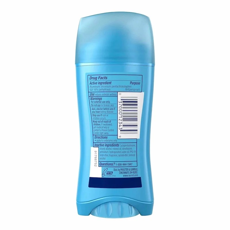 Secret Deodorant Invisible Solid Powder Fresh – 73g