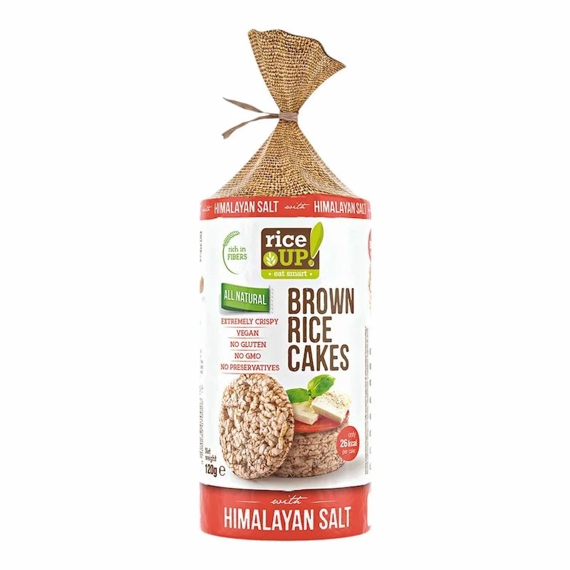 Rice Up! Galettes de Riz Complet au Sel de l’Himalaya – 120g