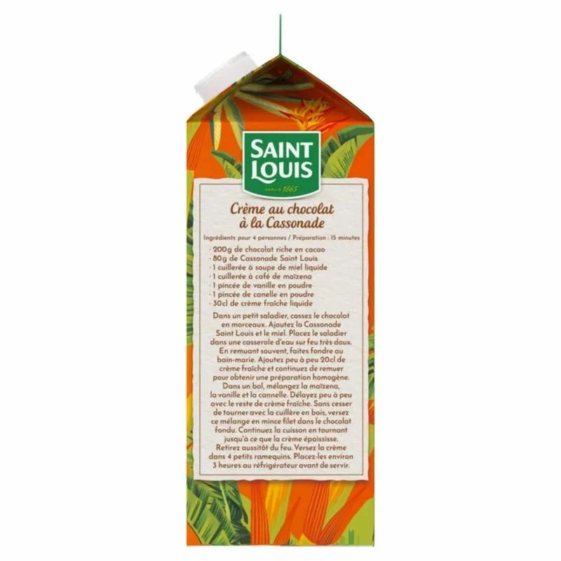 Saint Louis Cassonade Sucre Roux de Canne – 650g