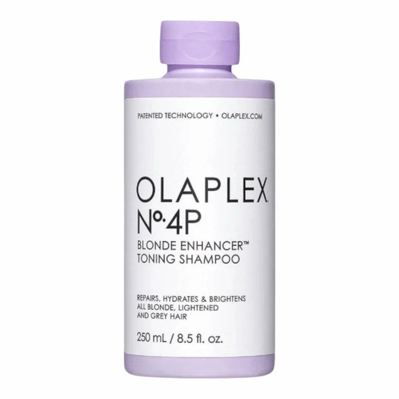 Olaplex Nº4P Blonde Enhancer – Shampooing Violet Tonifiant pour Blonds 250 ml