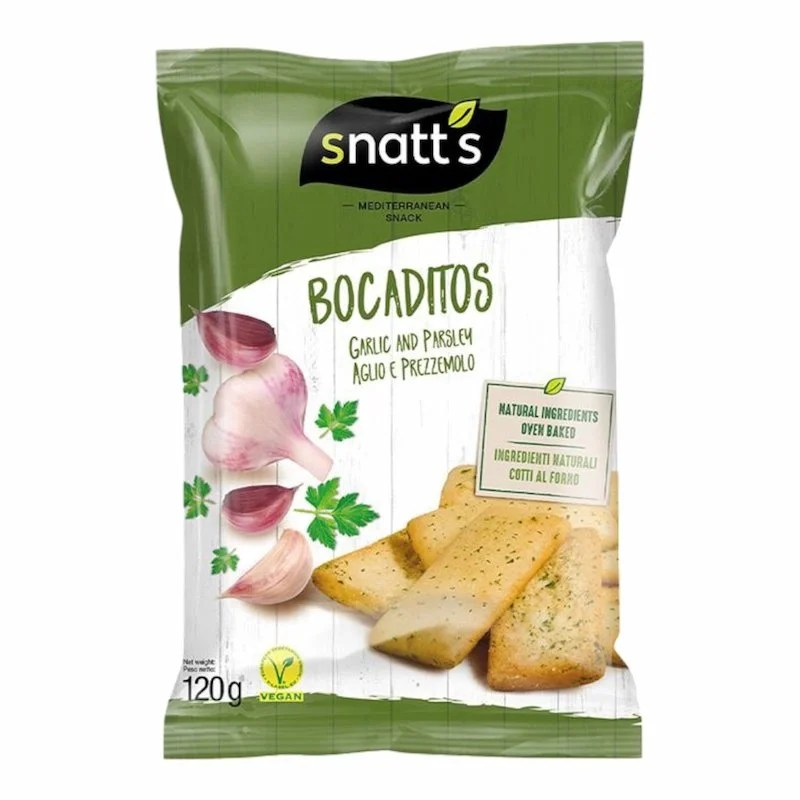 Snatt’s Bocaditos Ail & Persil – 120g