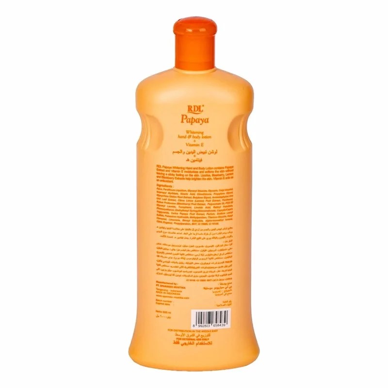 Papaya RDL Lait Éclaircissant  – 600 ml