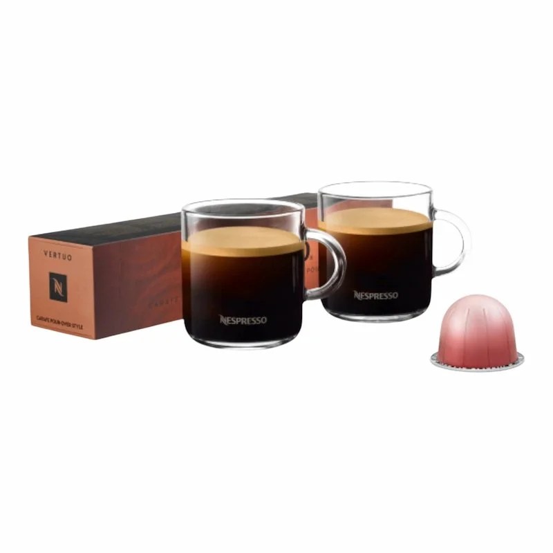 Nespresso Vertuo Carafe Pour-Over Style – 10 Capsules