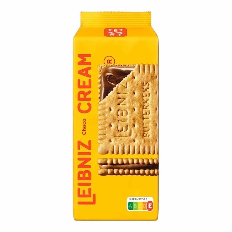 Leibniz Creme Choco – Biscuits Fourrés au Chocolat – 228g