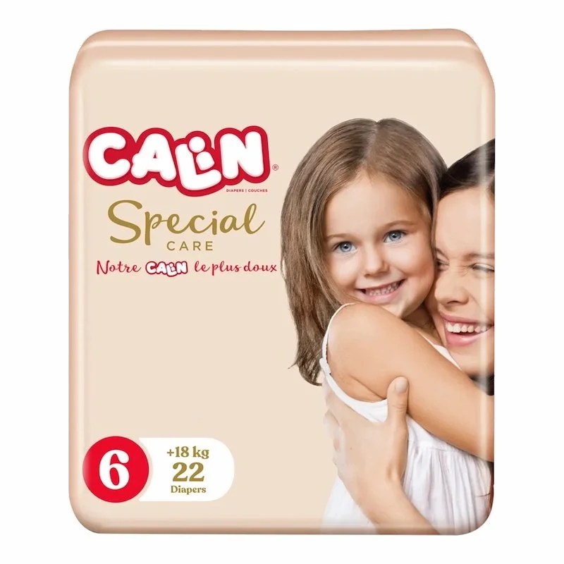 Couches Bebe Calin Special Care Taille 6 – 22 Unités