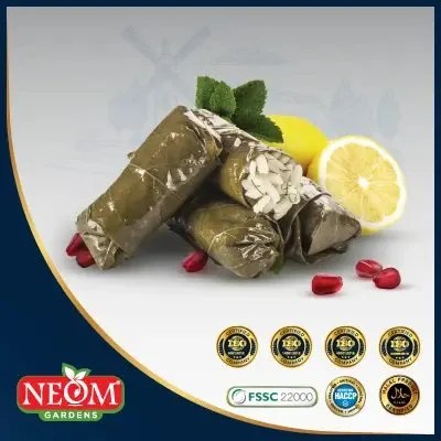 Feuilles de Vigne Farcies au Riz et Citron – 300 g