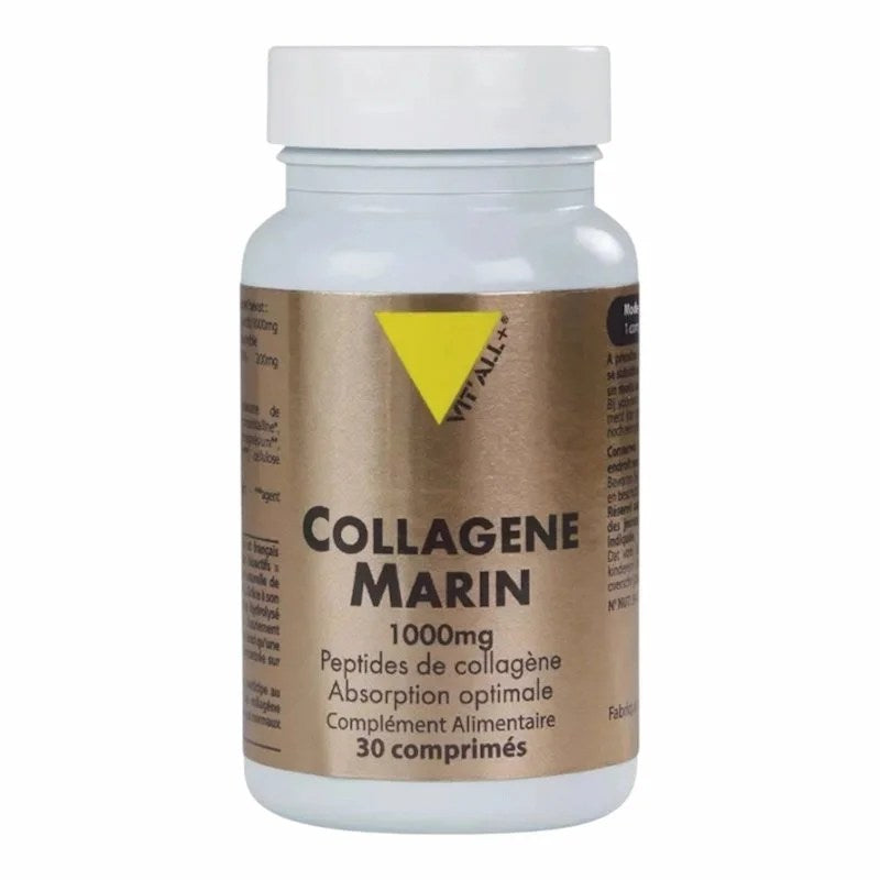 VIT’ALL+ Collagene Marin Pur 1000 mg – 30 Comprimés