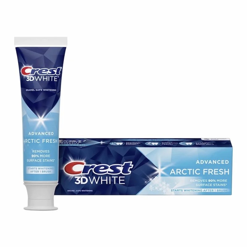 Dentifrice Crest 3D White Advanced – Arctic Fresh – 135 ml