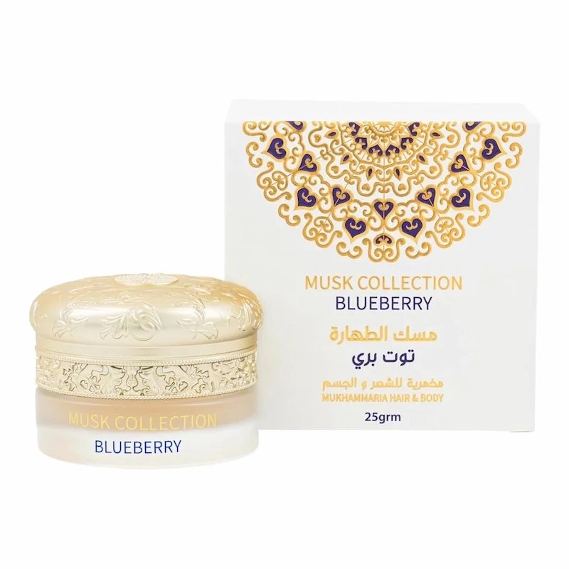 Musk Collection Tahara Blueberry Mukhammaria – Cheveux & Corps – 25 g