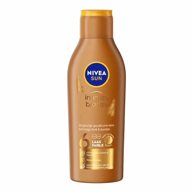 NIVEA SUN Intense Bronze  Lait Protecteur au Carotene SPF6 – 200 ml