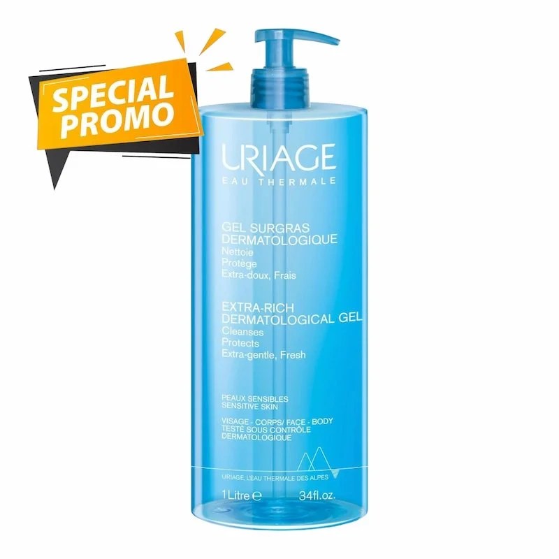 Uriage Gel Surgras Liquide Dermatologique – 1 L