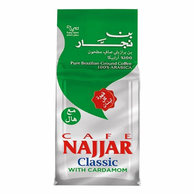Cafe Arabica Moulu Libanais avec Cardamome Najjar – 200 g