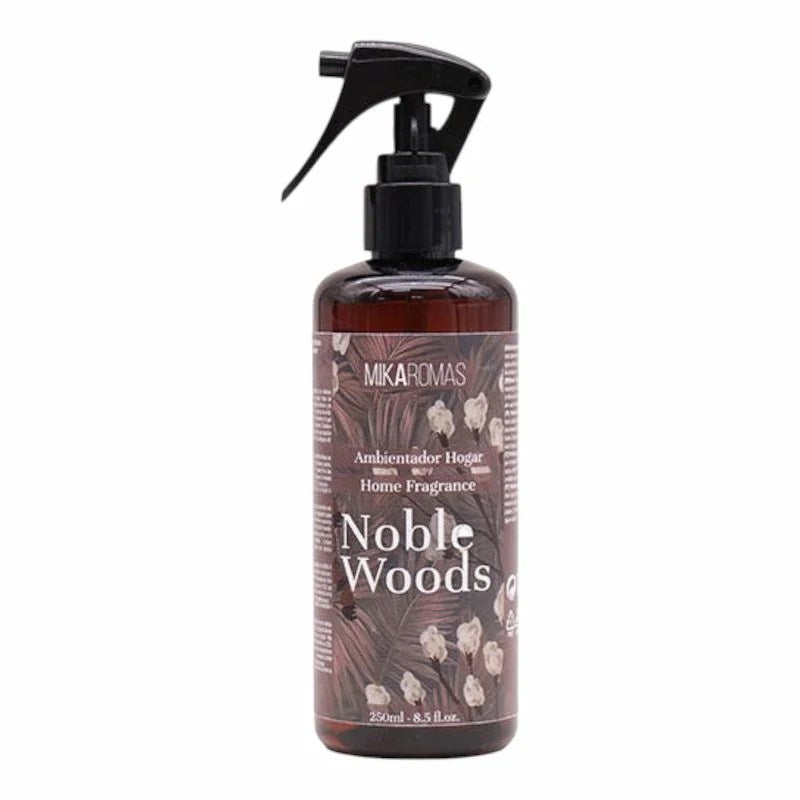 Spray D’ambiance Bois Nobles – 250 ml – Élégance Boisée & Ambiance Raffinée