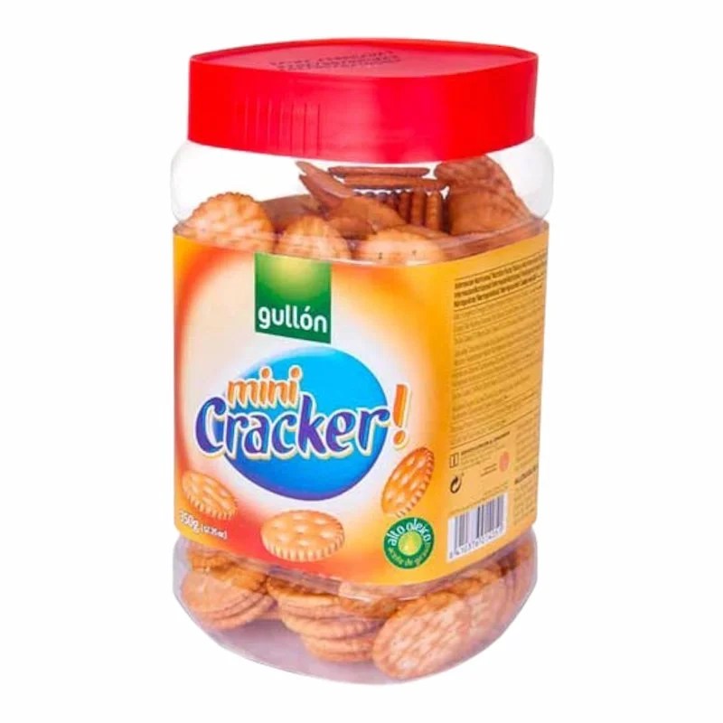 Gullon Mini Crackers – Biscuits Salés Croustillants – 350 g