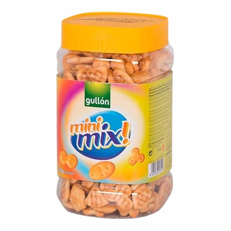Gullon Mini Mix – Assortiment de Biscuits Salés – 350 g