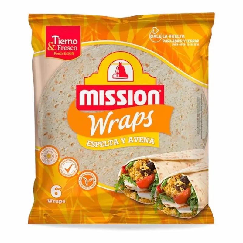 Tortilla Epeautre & Avoine – Mission – 6 pièces My Store