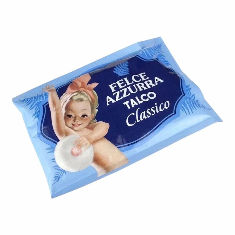 Felce Azzurra Talc – Parfum Classique – 100 g | Talc Doux et Parfumé pour Toute la Famille