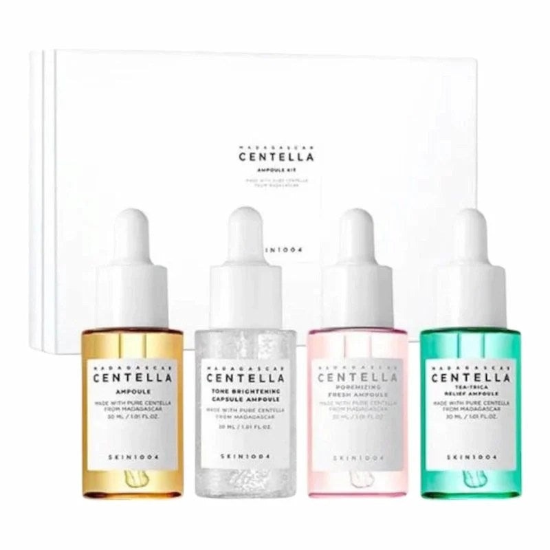 SKIN1004 Madagascar Centella Ampoule Kit | Routine Apaisante et Régénérante – Format Découverte
