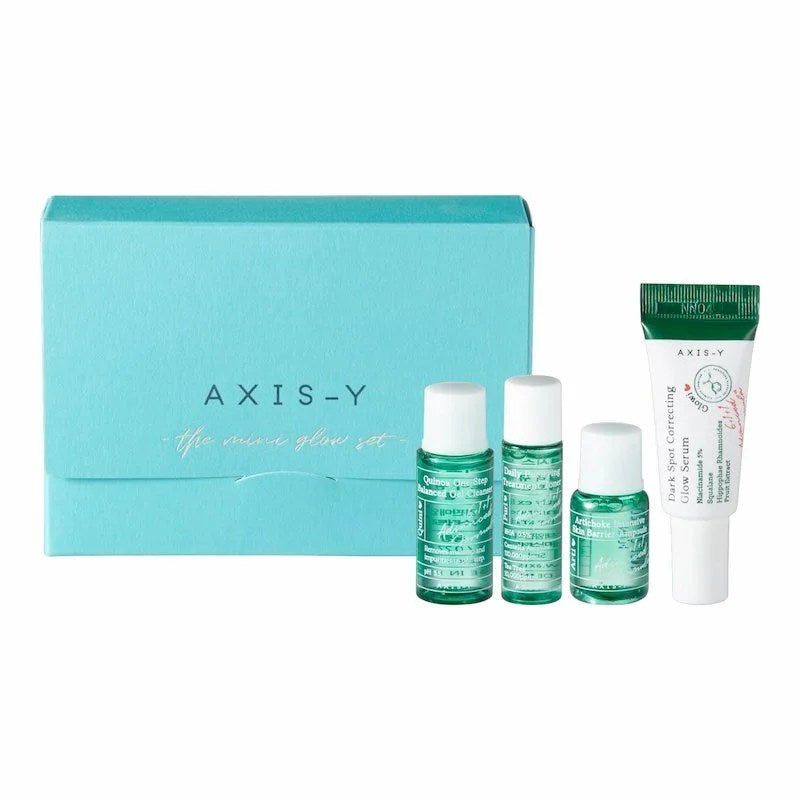 AXIS-Y – The Mini Glow Set Kit Découverte Éclat & Hydratation