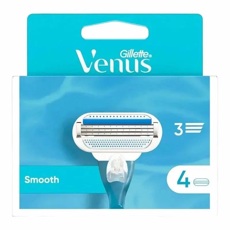 Gillette Venus Smooth – Lames de Rasoir pour Femme – 4 Recharges My Store