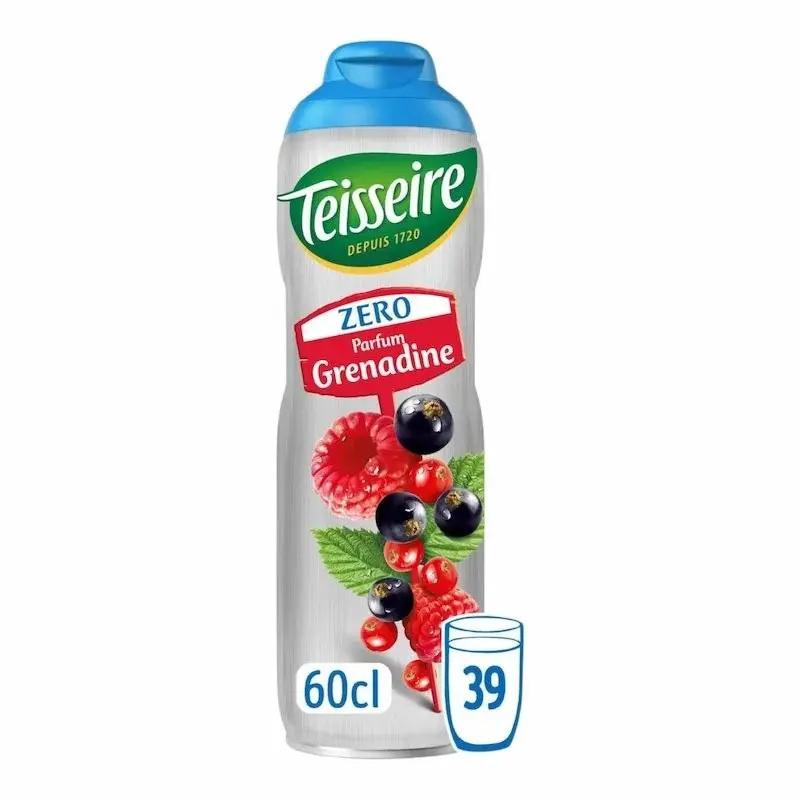Teisseire Sirop Grenadine Sans Sucre 600ml My Store