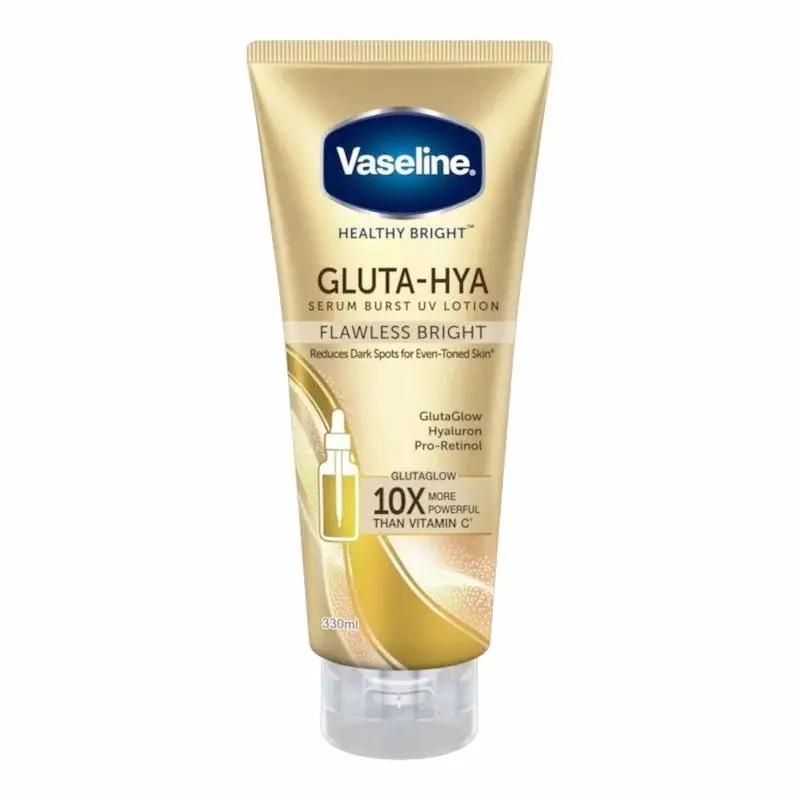 Vaseline Gluta-Hya Serum Burst Lotion Flawless Bright 330ml My Store