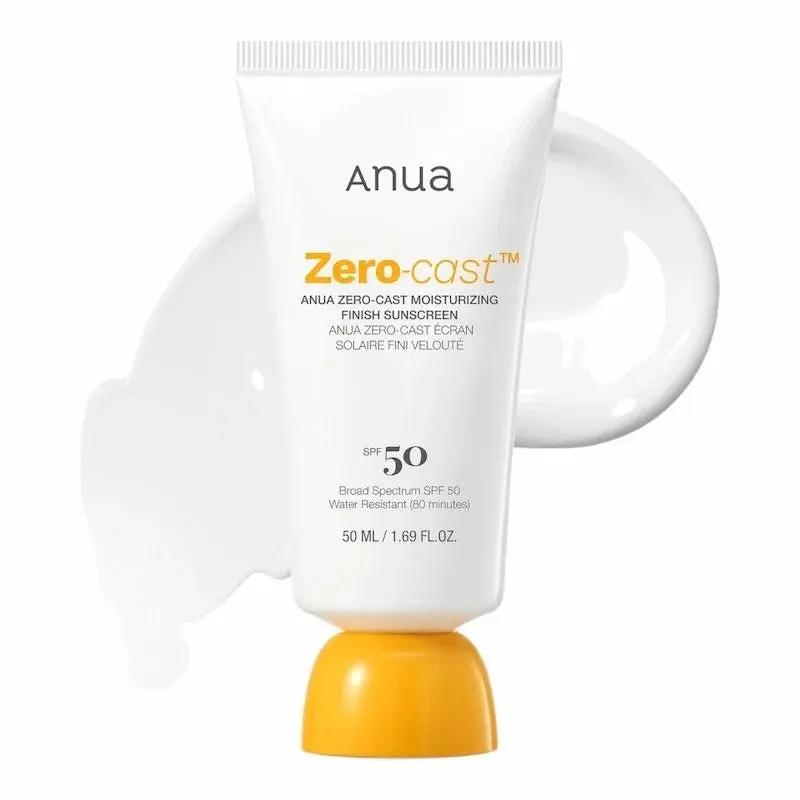 Anua Zero Cast Moisturizing Finish Sunscreen SPF 50 – 50 ml My Store
