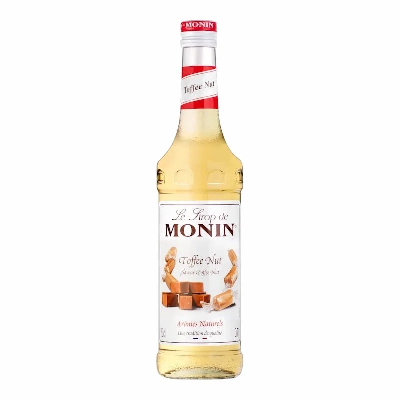 Monin Sirop Toffee Nut – 70 cl – Saveur Caramel & Noix Gourmande