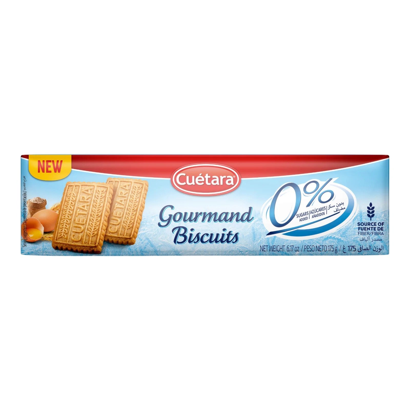 Biscuits Gourmands Sans Sucre Cuetara – 175g