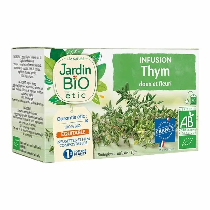 Jardin Bio Infusion Thym 28g – Tisane Digestive & Apaisante 100% Naturelle My Store