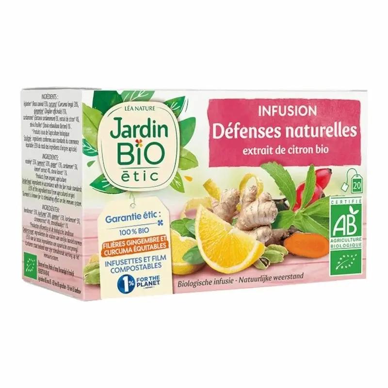 Jardin Bio Infusion Défenses Naturelles 30g – Tisane Immunité 100% Bio My Store