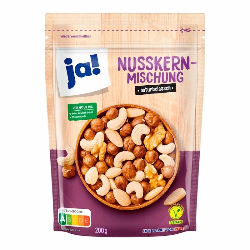 Ja Malange de Noix Naturel – 200g – Vitalité & Croquant