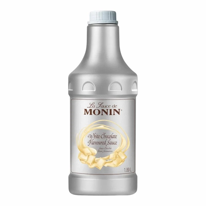 Monin Sauce Chocolat Blanc – 1.89L – Onctueuse et Gourmande