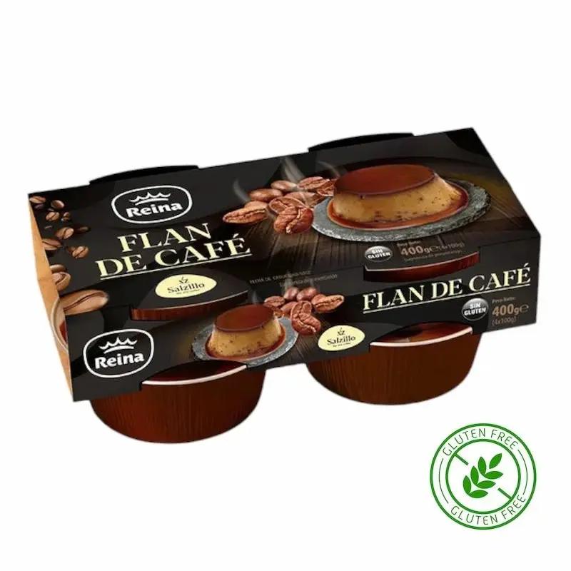 Flan au Cafe Reina – Pack 4x100g My Store